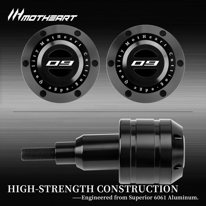 Motorrad Sturzschutz für MT-09 2013-2025 FZ-09 2013-2016 MT-09 SP 2018-2025 Rahmen-Schutz Kipp-Schut