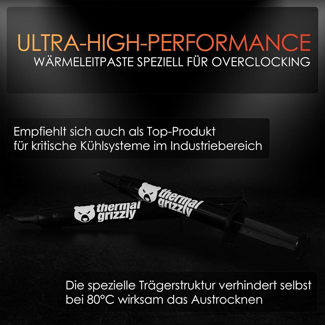 Thermal Grizzly 2X TG-K-001-RS Kryonaut 12,5 W/m · K 1 g Wärmeleitpaste (-200 bis 350 °C)
