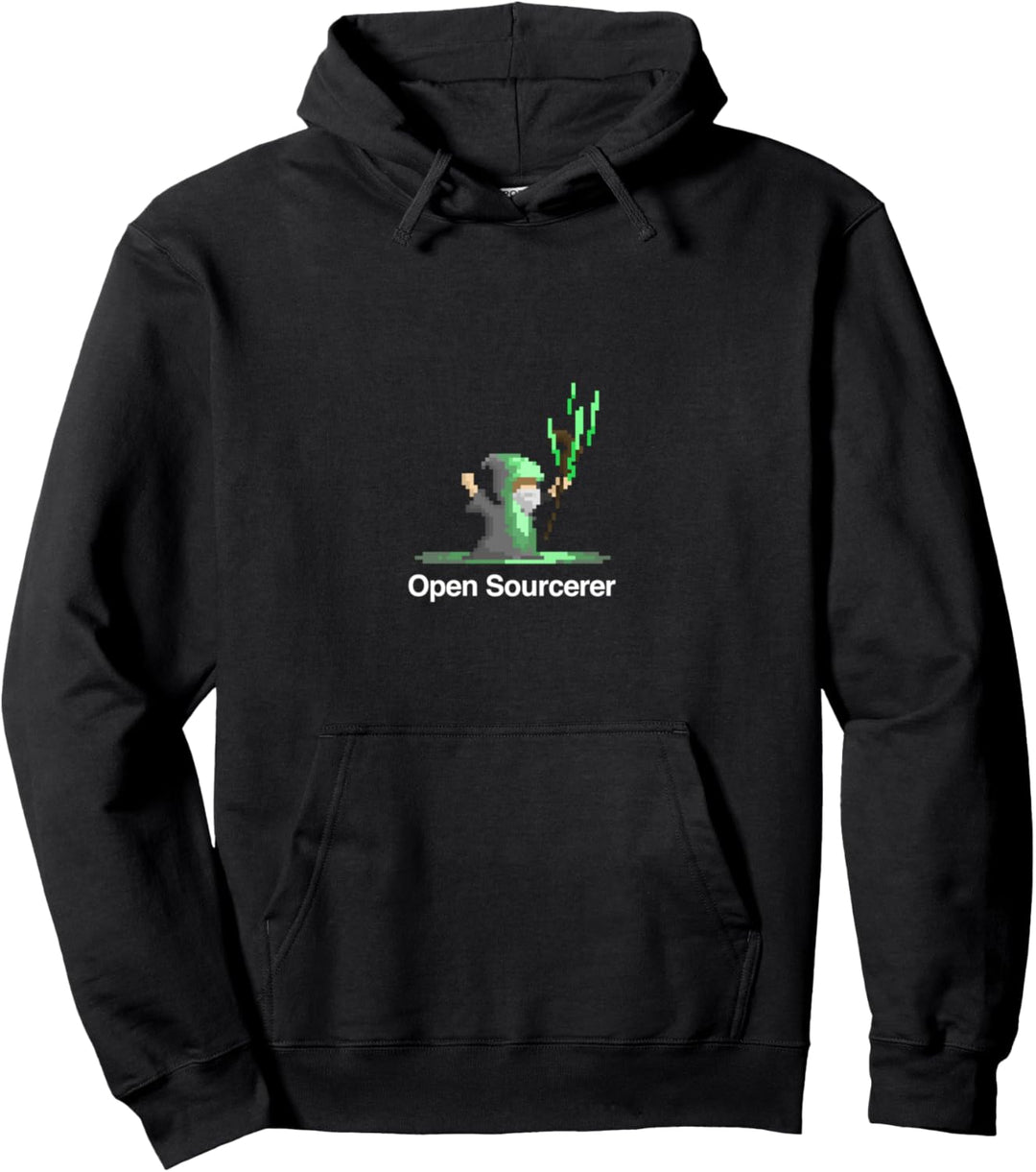 Open Sourcerer Funny Programmer Coder Pullover Hoodie