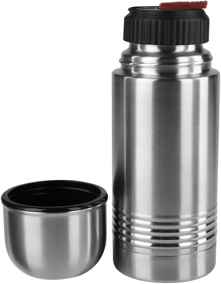 Emsa 618351600 Senator Isolierflasche, Thermosflasche, mobiler Kaffeebecher, 350 ml, Thermobecher, I