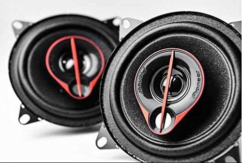 PIONEER TS-R1051S 3-Wege-Koaxial-Lautsprecher, 210 W, 10 cm – Kraftvoller Klang mit Präzision und sa