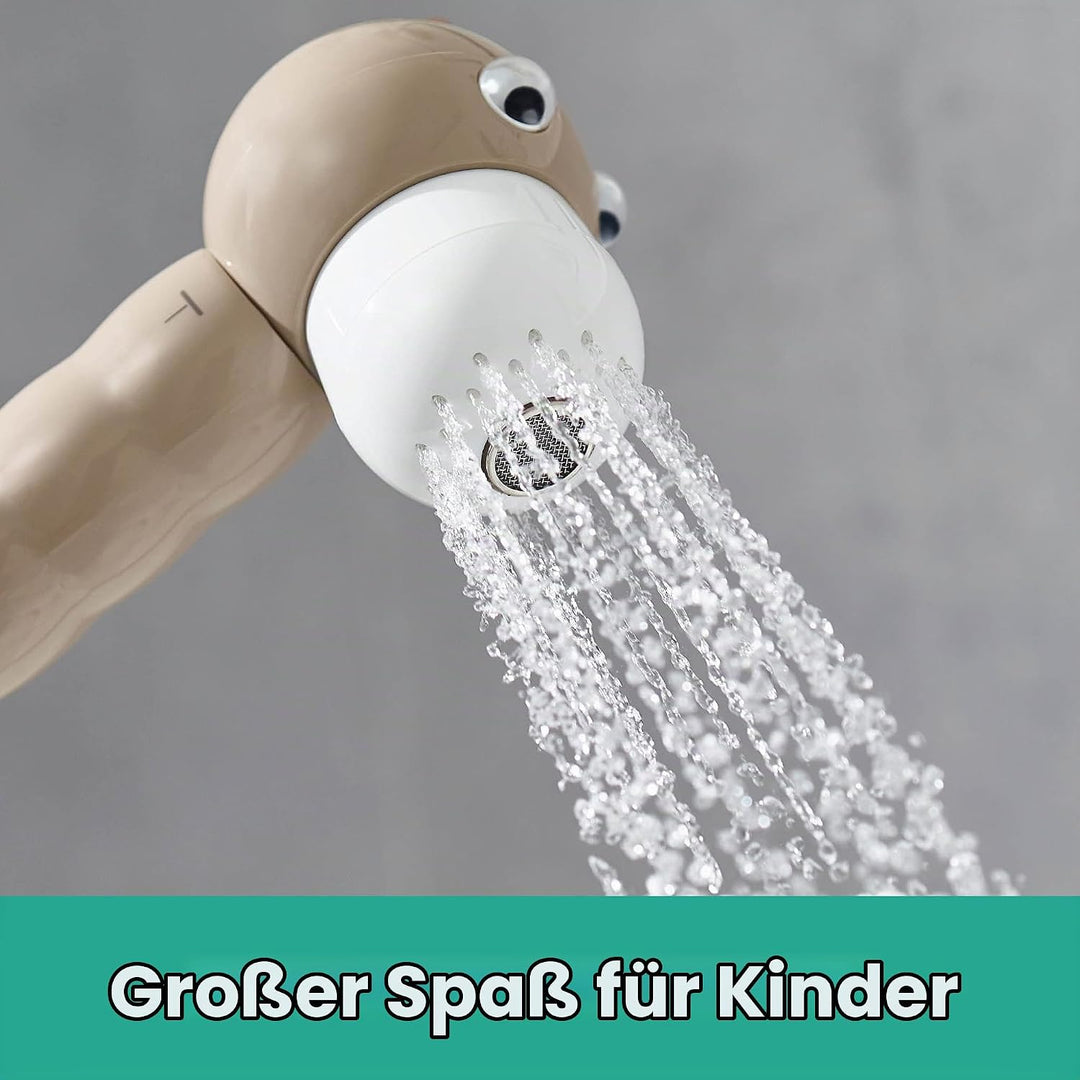hansgrohe Kinderhandbrause Jocolino, Duschkopf für Kinder, 2 Strahlarten, Taufgeschenke, Geschenke z