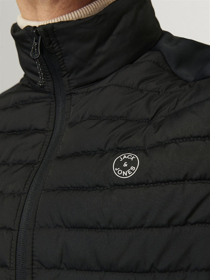 JACK & JONES male Steppweste Steppweste S Schwarz, S Schwarz