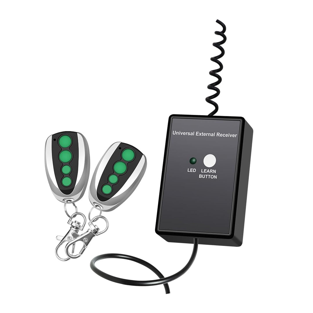 TOPENS ERM12 Universal Externer Empfänger und Fernbedienung Set für Automatischer Torantrieb Garagen