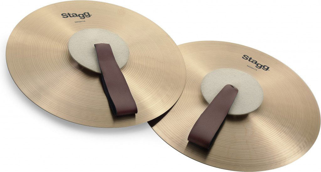Stagg 25021217 MASH14 Couple Marching Cymbal 35,56 cm (14 Zoll)