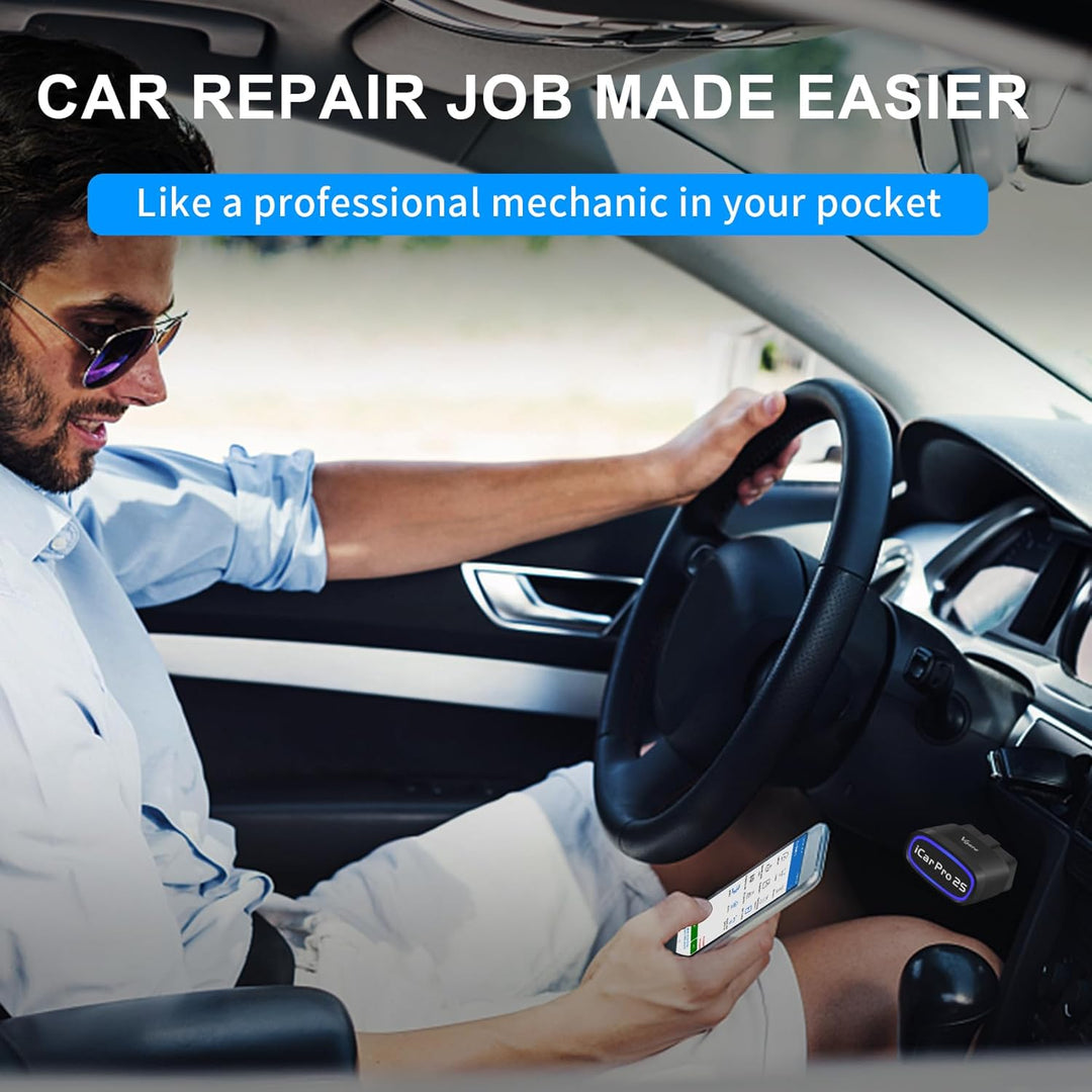Vgate iCar Pro 2S OBD2 Bluetooth Adapter Motor überprüfen Fahrzeug Code-Leser Diagnose Scanner-Werkz