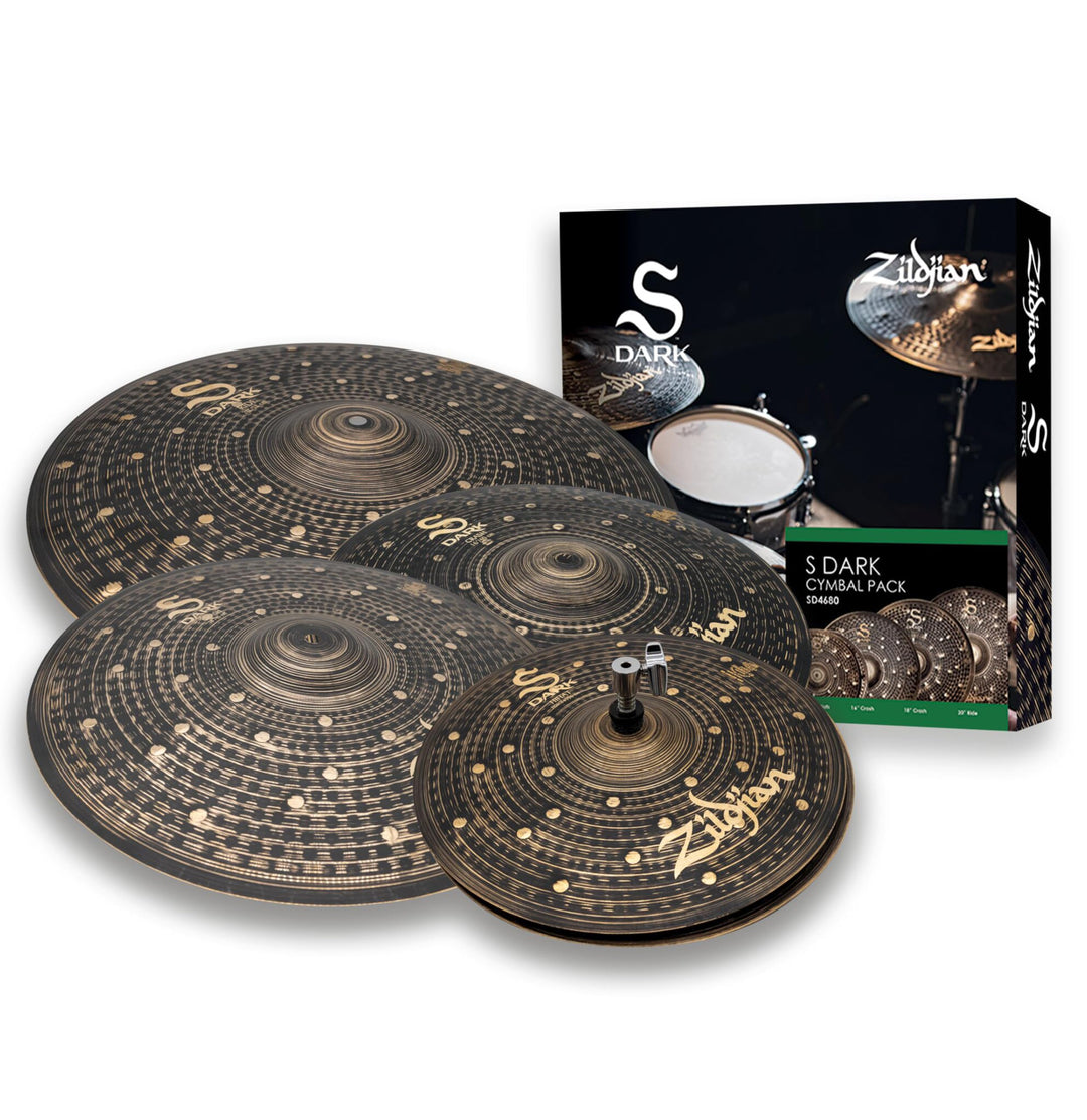 Zildjian S Dark Becken-Set, 4-teilig