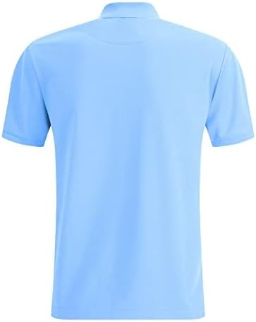 JACKETOWN Polo Shirts Herren Kurzarm Tshirt Schnelltrocknend Casual Shirt Outdoor Atmungsaktives Pol