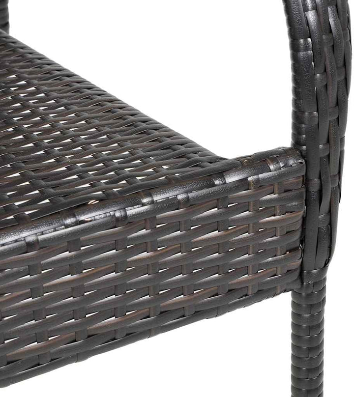 vidaXL 6X Gartenstuhl Stapelbar Gartensessel Stapelstuhl Essstuhl Stapelsessel Stuhl Sessel Stühle G
