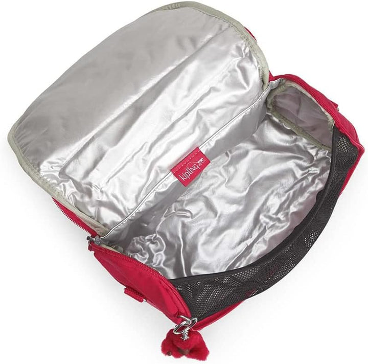 Kipling NEW KICHIROU, Grosse Isolierte Lunchbag, Wasserabweisend, 23 cm, 6 L, True Pink True Pink NE