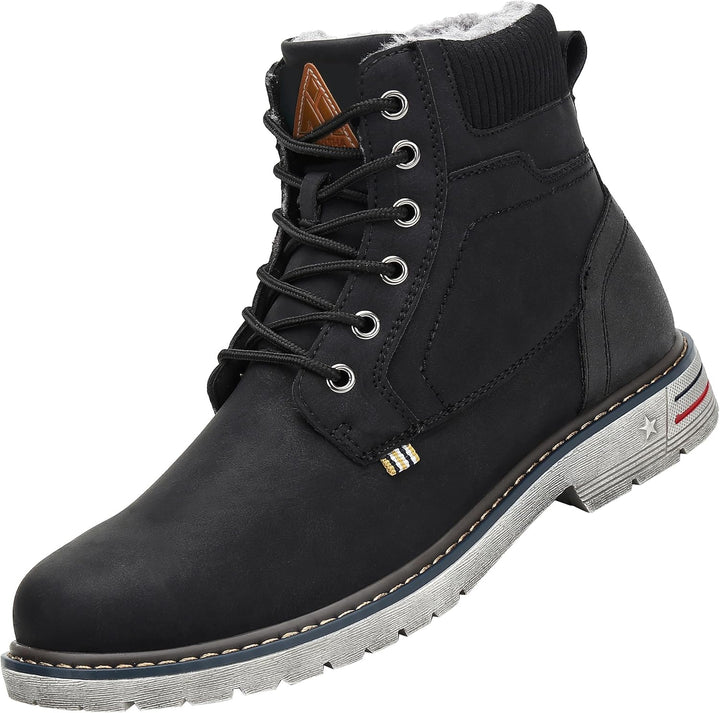 Mishansha Winterschuhe Herren Stiefel Warm Gefüttert Winterstiefel Damen Wasserdicht Outdoor Schnees
