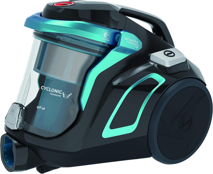 Hoover Bodenstaubsauger mit Parkettdüse – beutelloser Staubsauger mit Zyklon- & Selbstreinigungs-Tec