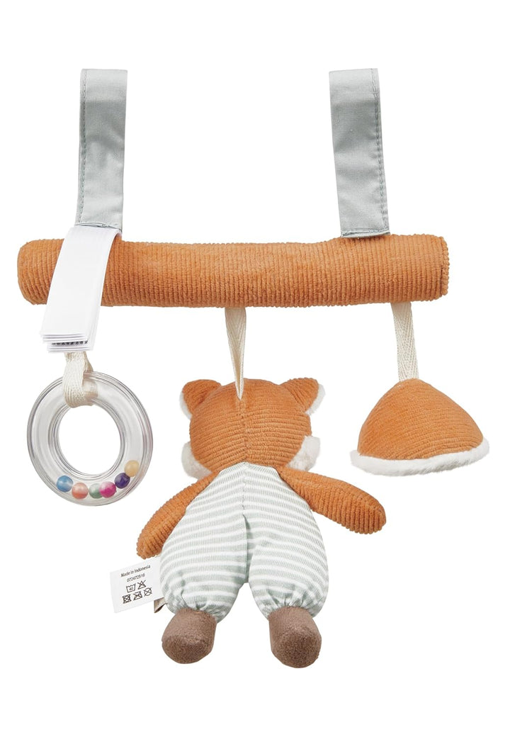 Sterntaler Spielzeug zum Aufhängen Fuchs Filou - Spielzeug für Babyschale mit Klettverschluss - weic