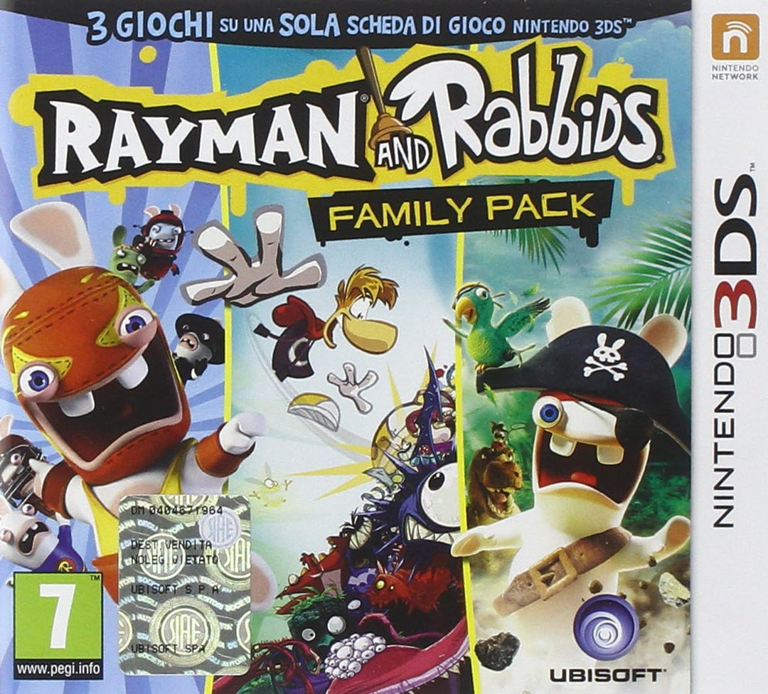 Ubisoft Sw 3DS 67453 Rabbids & Rayman FamilyPack