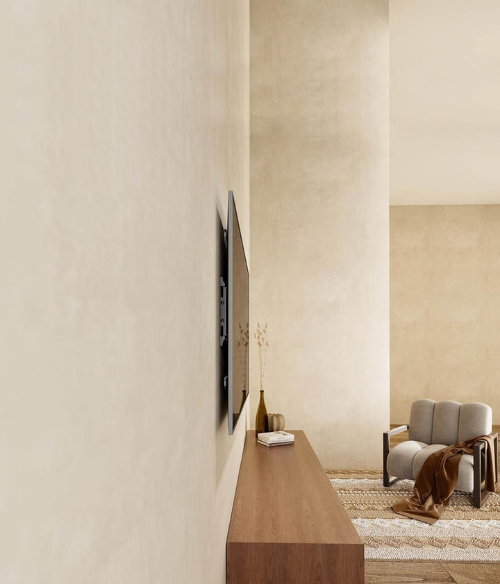 Gembird Full-Motion TV-Wandhalterung für 43”-90” Bildschirme, Schwenk- und neigbar, VESA-kompatibel,