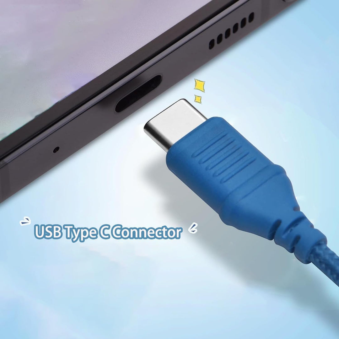 Kinder-Kopfhörer mit LED-Lichtern für die Schule, Upgrade USB Typ C Kid Kopfhörer mit Mikrofon, Laut