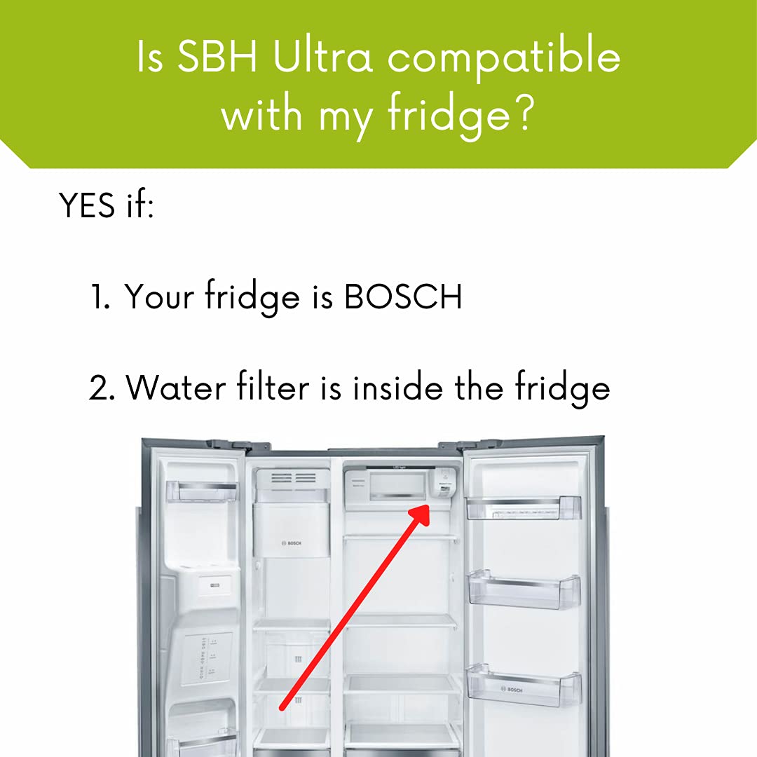 3x Seltino SBH-Ultra service Kühlschrank Wasser Filter für Bosch Siemens Neff Miele wie UltraClarity