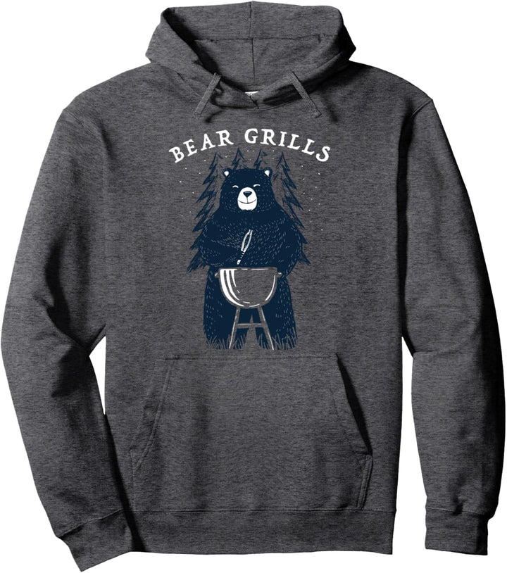 Grillen und Geniessen Grill Bär Wildnis Camping - Bear Grills Pullover Hoodie