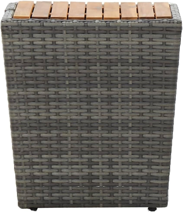 vidaXL Akazienholz Massiv Beistelltisch Gartentisch Gartenmöbel Balkontisch Tisch Terrassentisch Bis