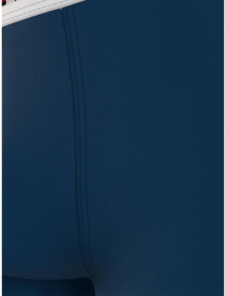 Tommy Hilfiger Herren 3er Pack Boxershorts Trunks Unterwäsche XXL Blau (Deep Indigo/Fireworks/Bicolo
