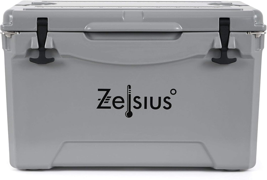 Zelsius Kühlbox 50 Liter | Coolbox | Tragbare Cooling Box ideal für Auto Camping Urlaub Angeln Freiz