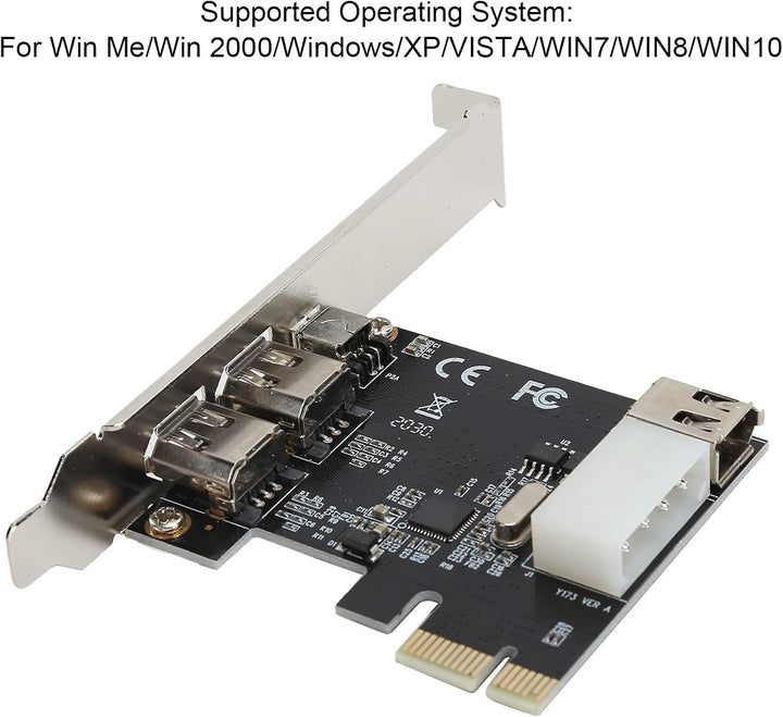 3 Port PCI-E Capture Card 1394 Schnittstellenkonvertierung HD Video Adapter Controller PCIE FireWire