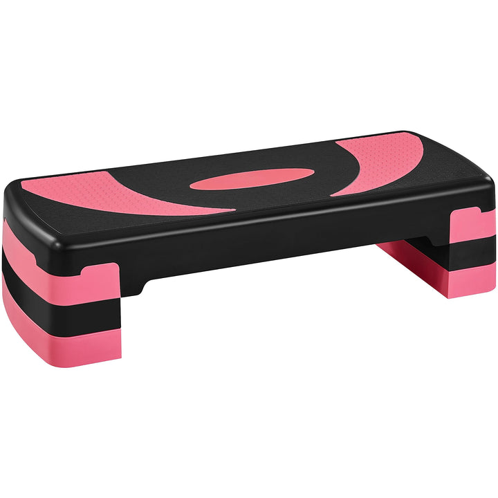 Yaheetech Aerobic Steppbrett für Zuhause Stepper mit rutschfester Oberfläche Stepboard in 3 Stufen v