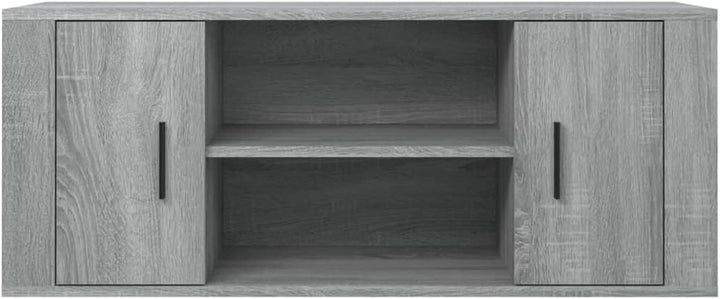 Tidyard TV Schrank mit 4 Fächer Lowboard TV Möbel Fernsehschrank Fernsehtisch TV Board Fernsehmöbel