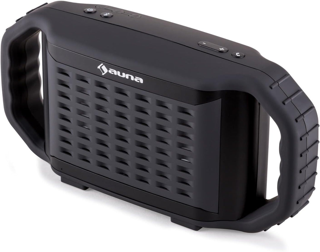 auna Poolboy - Pool-Lautsprecher, Stereo Bluetooth Lautsprecher, Box zum Baden im Swimmingpool, Frei