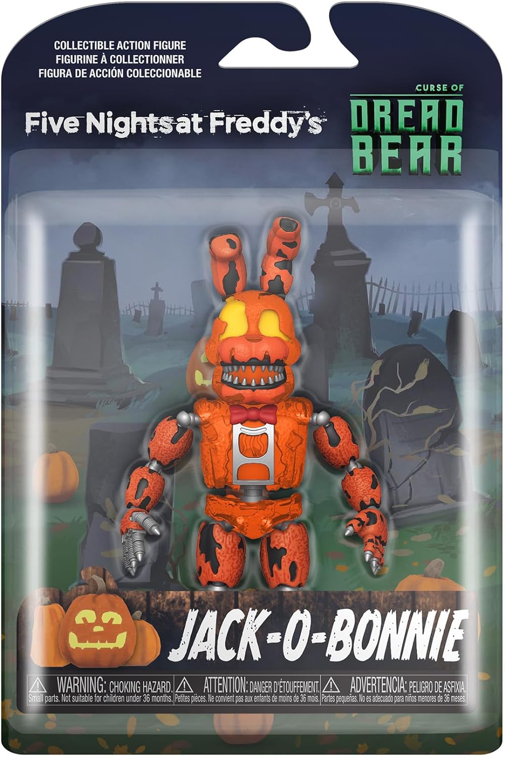 Funko Action Figure: Five Nights at Freddy's (FNAF) Dreadbear - Jack-O-Bonnie - Jack-o-Bonnie - Samm