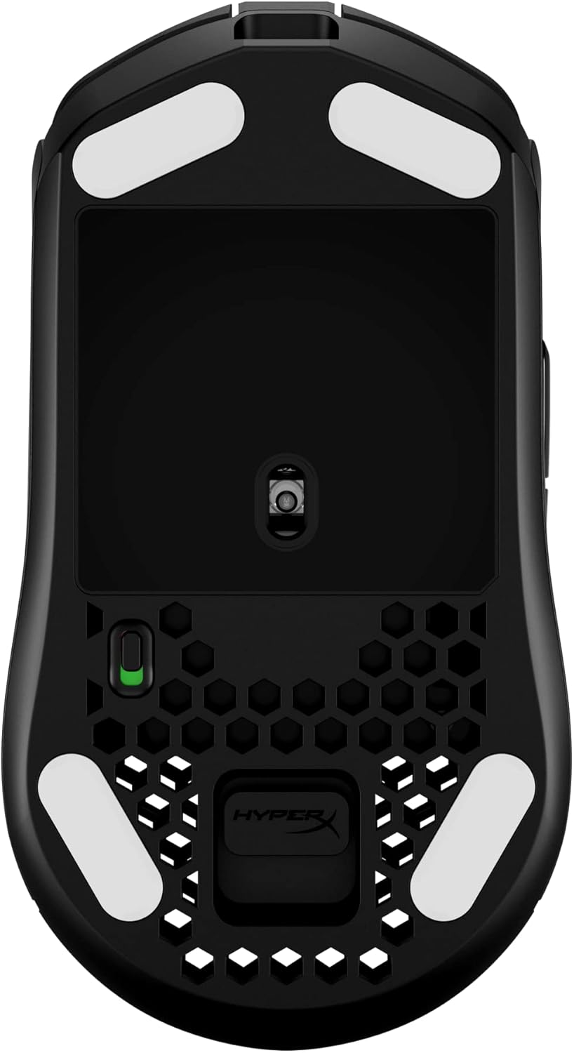 HyperX Pulsefire Haste – Wireless Gaming-Maus - Ultraleicht, 61g, 100 Stunden Akkulaufzeit, 2,4Ghz W
