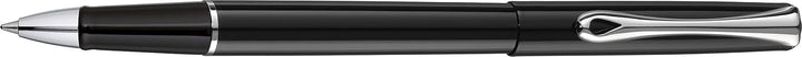 DIPLOMAT - Tintenroller Traveller Lack schwarz - Schick und elegant - 5-Jahre-Garantie - Langlebig -