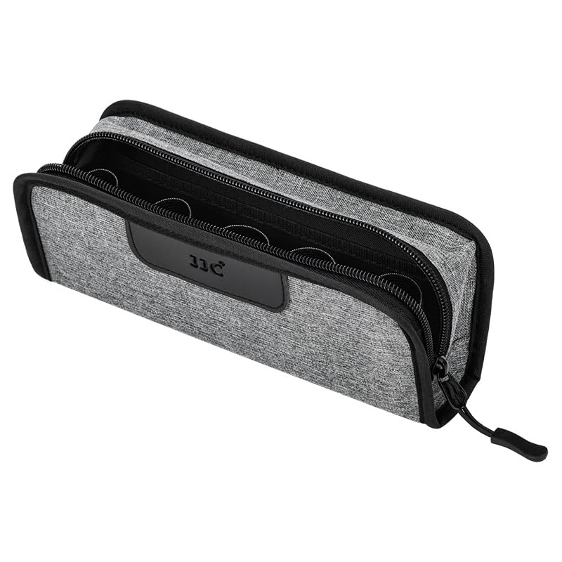 JJC Kamera-Negativfilmtasche zur Aufbewahrung von 5 Rollen 35-mm-135-Kamerafilm Film-Tragetasche mit