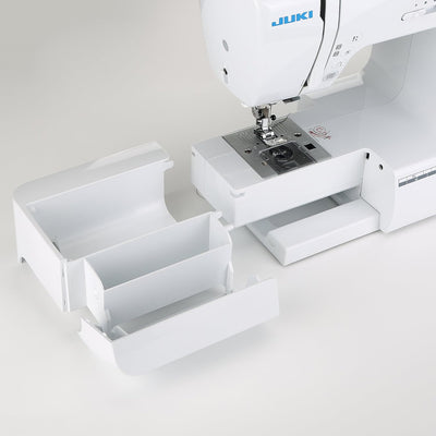 JUKI hzl-60hr-b Nähmaschine ELECTRONIQUE, Metall, weiss, 40 x 18,8 x 29 cm