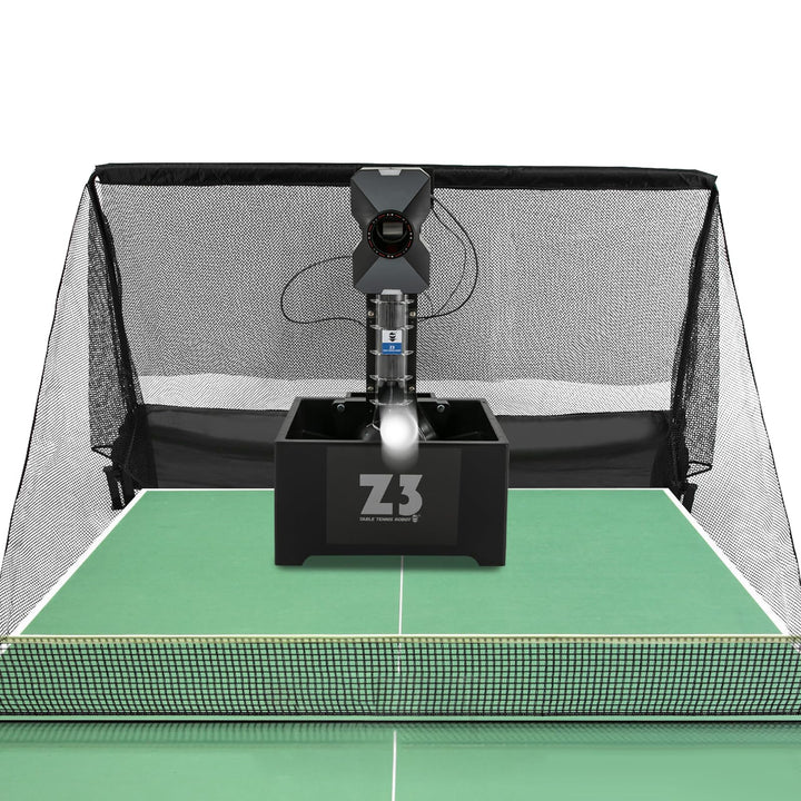 Tischtennis Roboter mit Fernbedienung 10 Trainingsmodi Automatische Tischtennis Ballmaschine Geschwi