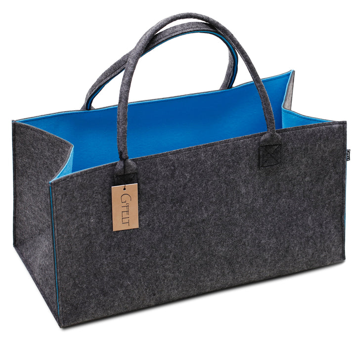 G'FELT Filztasche Premium – als Hochwertige Einkaufstasche, Schicke Strandtasche Oder Badetasche, Ze