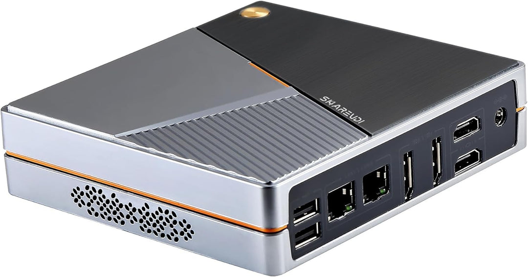 Sharevdi Mini PC, 12th In-tel N100 Prozessor (bis zu 3.4GHz) 4C/4T，Wi-11 Pro Mini Desktop PC 16G DDR