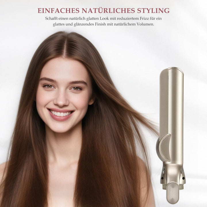 Haarglätter-Aufsatz für Shark FlexStyle Luftstyler, Airflow Technologie ohne Heizplatten, Gleichzeit