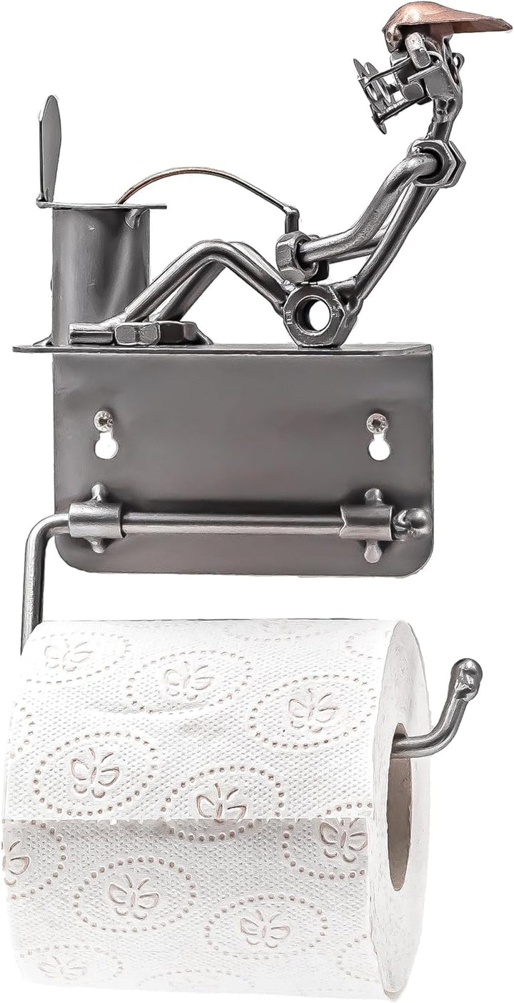 Toilettenpapierhalter Schraubenmännchen