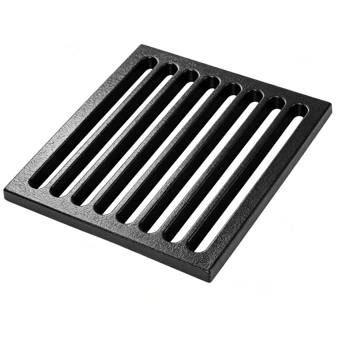 GFTIME Gusseisen Kaminrost 22x 20 cm Feuerrost Ofenrost Aus Massivem Gusseisen, Kamin Feuerrost für