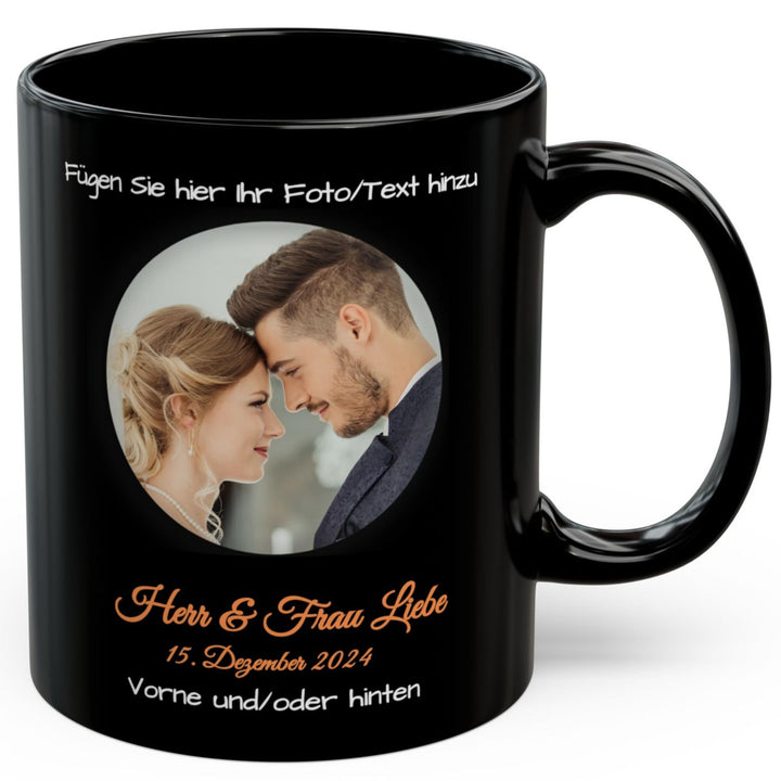 Individuelle Tasse mit Bild oder Text Ihrer Uploads, personalisierte Tasse, mikrowellen- und spülmas