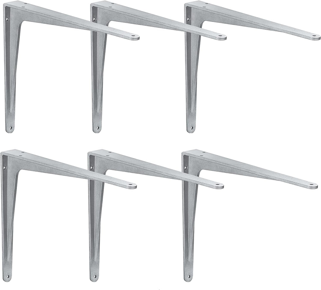 Gedotec Schwerlastkonsole Alu Regal-Konsole | SPARTA | Tiefe: 240 mm | 6 Stück | Schwerlastträger au