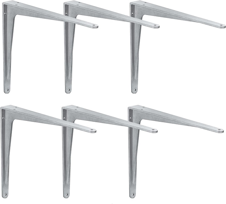 Gedotec Schwerlastkonsole Alu Regal-Konsole | SPARTA | Tiefe: 240 mm | 6 Stück | Schwerlastträger au