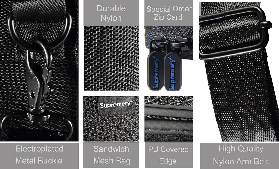 Supremery Tasche kompatibel mit Canon Selphy CP1200 CP1300 CP1500 Case Schutz-Hülle Etui Tragetasche