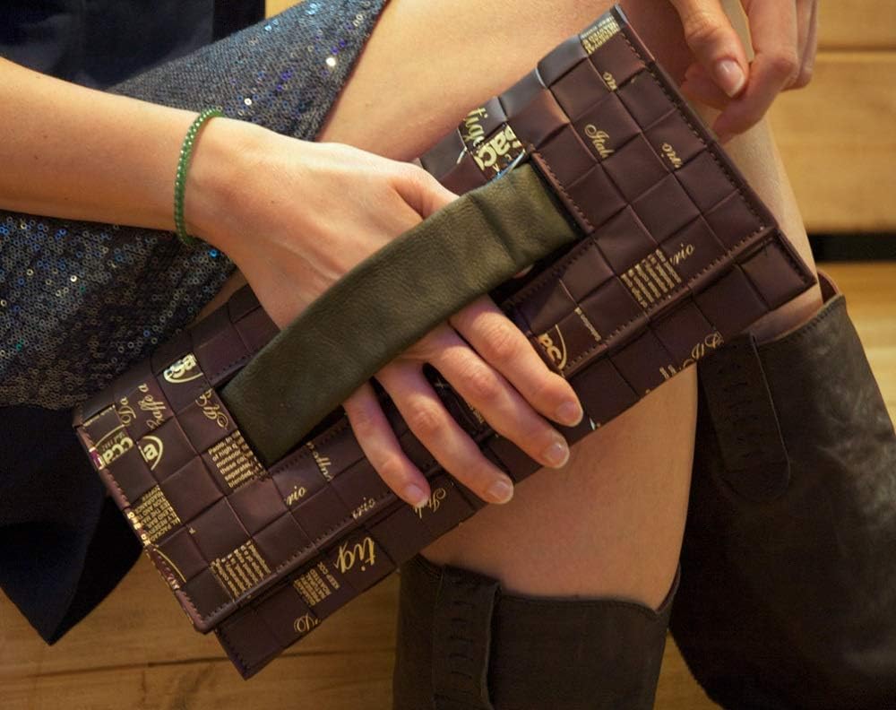Meraky Clusth Bag Ristretto - Handmade in Italy Chocolate, Chocolate