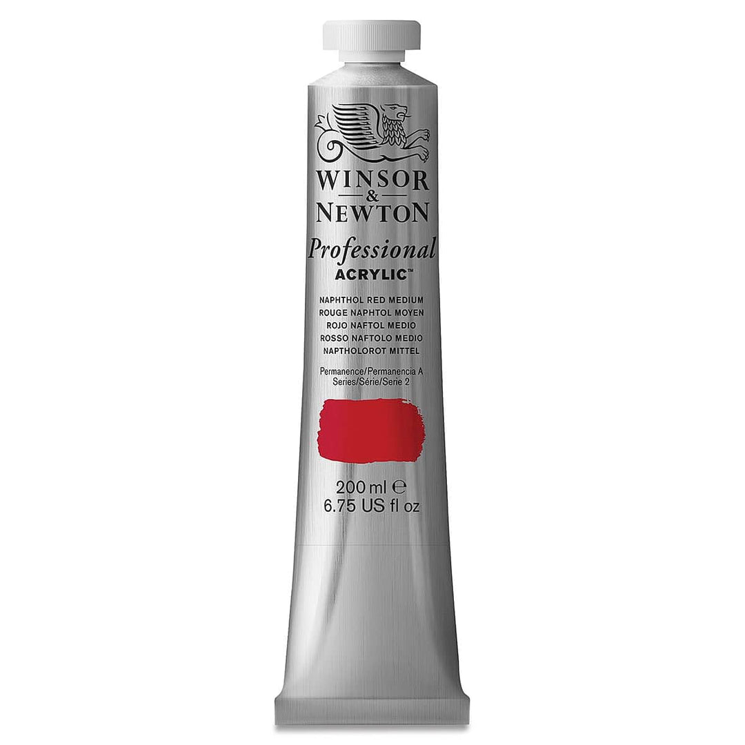 Winsor &amp; Newton 2337423 Professional Acrylfarbe in Künstlerqualität, hohe Farbbrillanz &amp; Deckkraft,