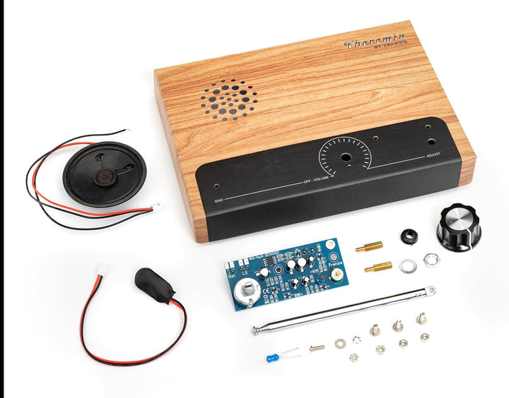 FRANZIS 67105 - Theremin selber bauen - Bausatz ohne Löten - selbst das kultige Musik-Instrument bau