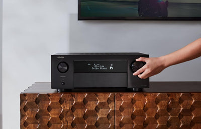 Denon AVC-X4800H 9.4-Kanal AV-Receiver, Verstärker mit Auro-3D, Dolby Atmos, DTS:X,6 "8K-Eingängen u