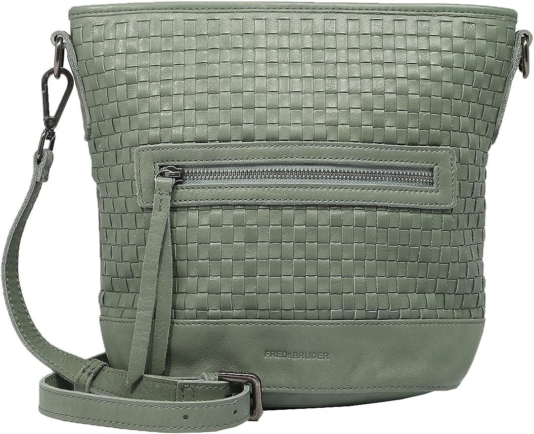 FREDsBRUDER Tasche Sunrise mit Label-Applikationen Einheitsgrösse Sea Green, Einheitsgrösse Sea Gree