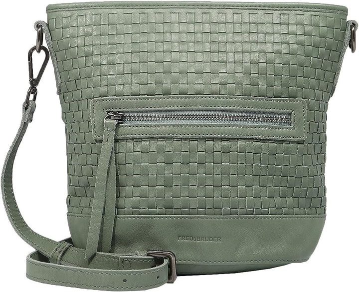 FREDsBRUDER Tasche Sunrise mit Label-Applikationen Einheitsgrösse Sea Green, Einheitsgrösse Sea Gree